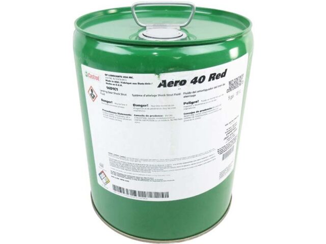 Castrol Aero 40 Yellow Landing Gear 5G