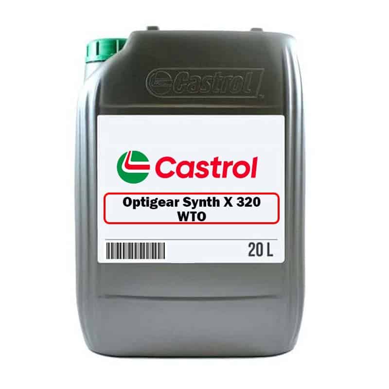 Castrol Optigear Synth X320 WTO Synthetic High Performance Lubricant Oil