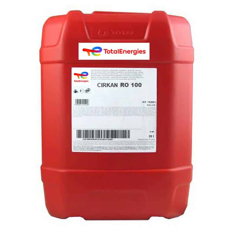 Total Energies Cirkan RO100 Circulation Lubricant Oil