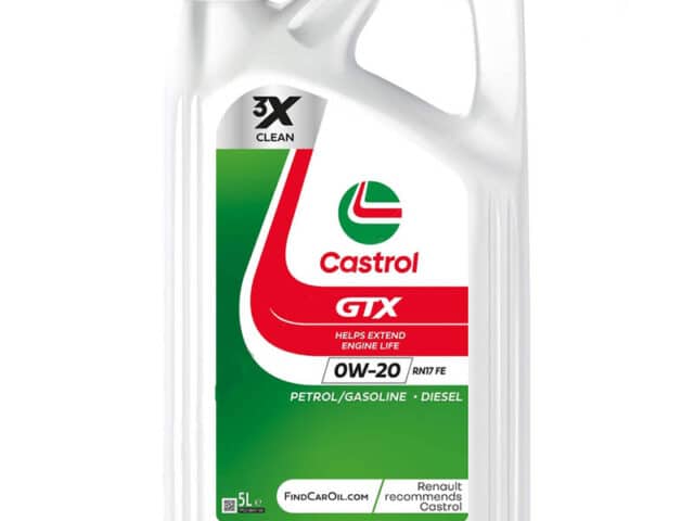 Castrol GTX 0w-20 RN17 Synthetic Engine Oil - 5l