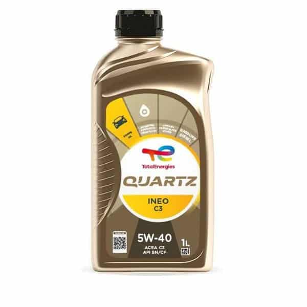 Total Energies Quartz Ineo C3 5w-40 Synthetic Engine Oil Lubricant 1 Litre