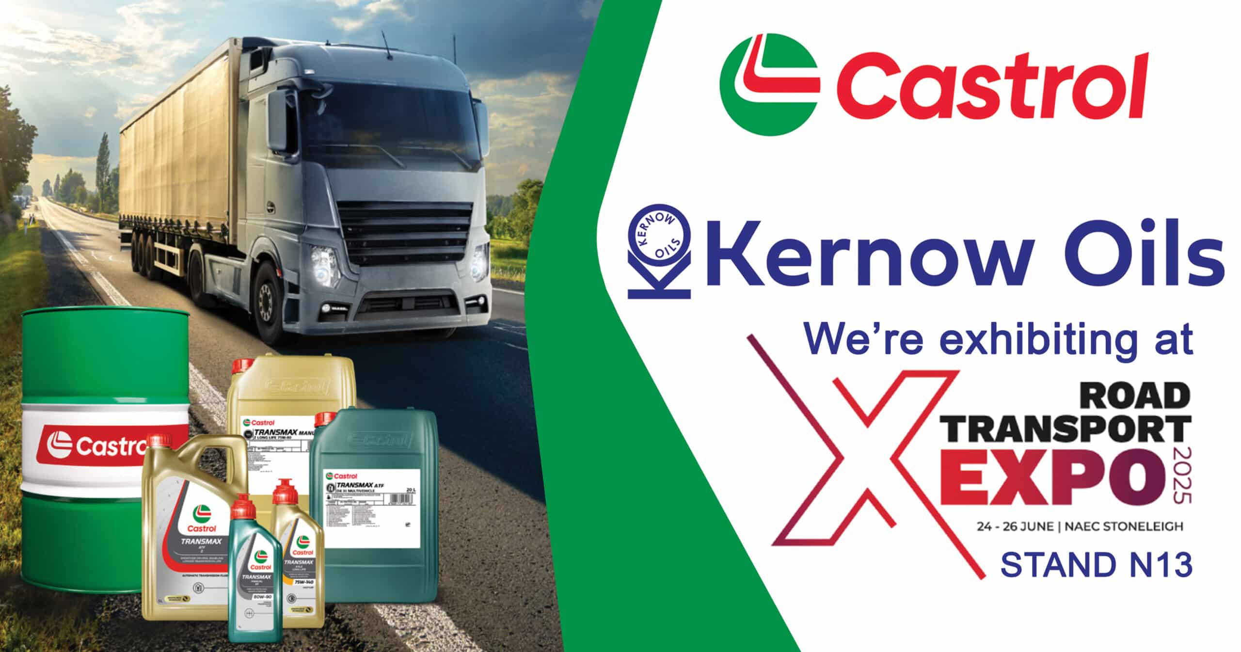 Castrol Homepage Banner - Road Transport Expo News