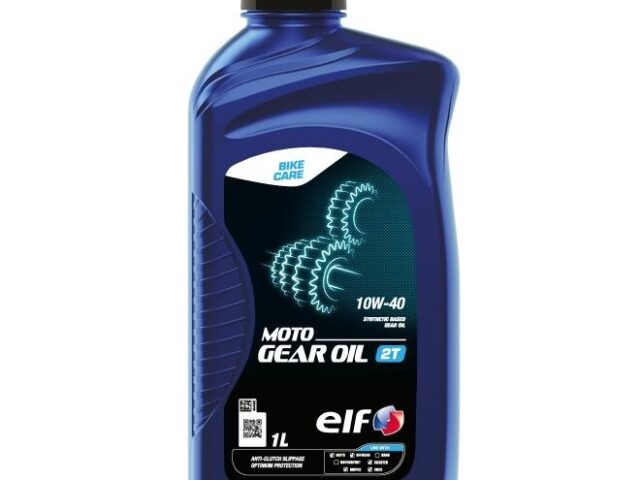 Elf MOTO Gear Oil 10w-40 for 2-stroke motorcycle and scooter gearboxes
