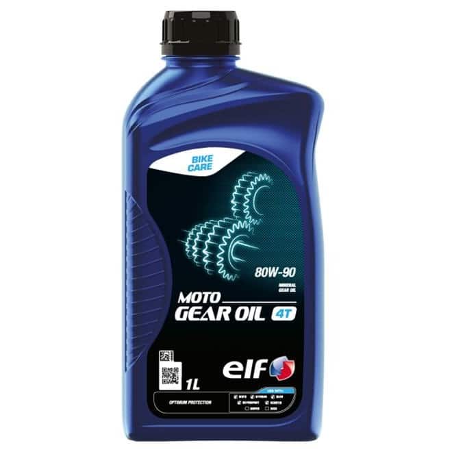 Elf MOTO Gear Oil 80w-90 for 4-stroke motorcycle and scooter gearboxes