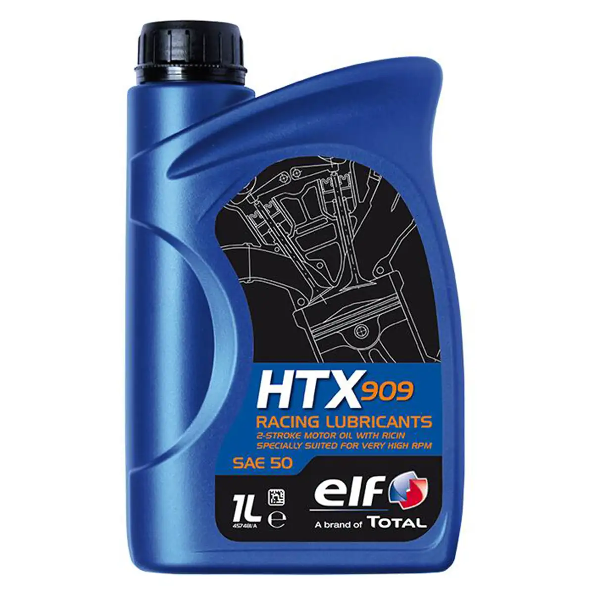 Elf HTX 909 Racing 2-stroke synthetic racing Motor oil