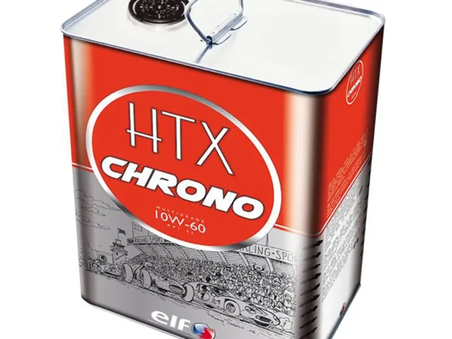 Elf HTX Chrono 10W-60 classic racing car engine oil