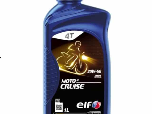Elf Moto 4 Cruise 4-stroke motorcycle engine oil