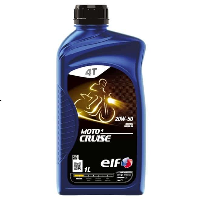 Elf Moto 4 Cruise 4-stroke motorcycle engine oil