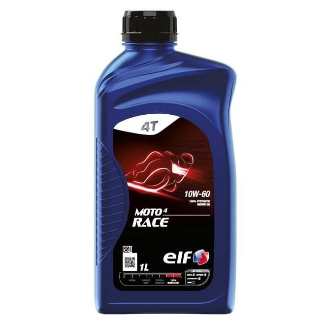 Elf Moto 4 Race 10w-60 4-stroke motorcycle engine oil