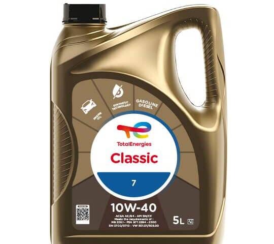 Total CLASSIC 7 10W-40 Enhanced anti-wear engine oil