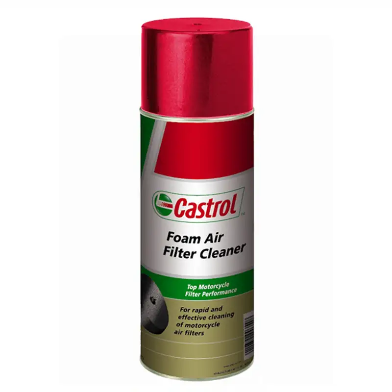 Castrol Foam Air Filter Cleaner Motorcycle Aerosol Spray - 400ml
