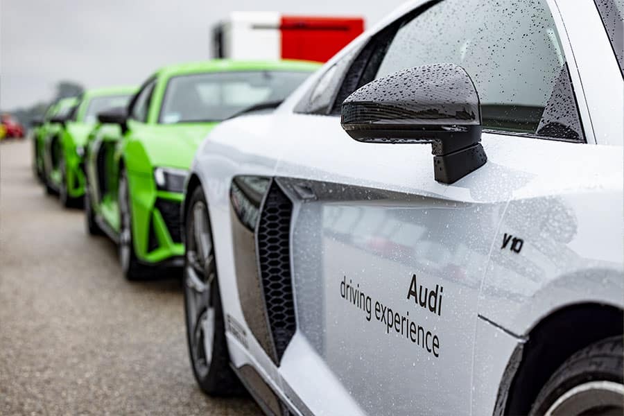 Castrol - Audi driving Experience Event - The Line Up