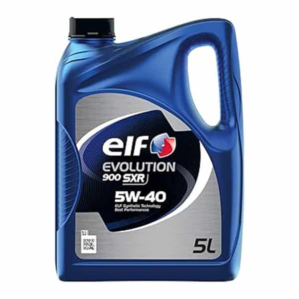 Elf Evolution 900 sxr 5w-40 synthetic engine oil
