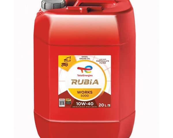 Total Rubia Works 5000 10w-40 heavy-duty diesel oil