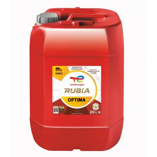 TotalEnergies Rubia Optima 3100 and 3500 Heavy-Duty Synthetic Truck and Bus Engine Oil - 20l