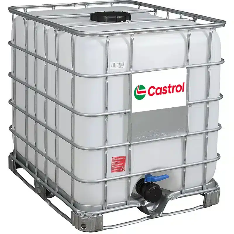 Castrol IBC 1000L Container for Castrol Lubricants and Metalworking Fluids