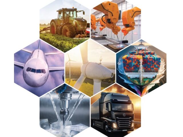 Oil Uses and Sectors Illustration
